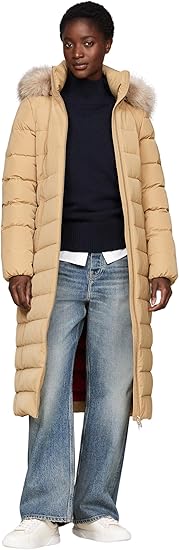 HERITAGE DOWN TYRA MAXI WITH FUR Puffer Coat Women's